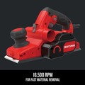 Handheld Electric Planers | Factory Reconditioned Craftsman CMEW300R 6 Amp Corded Handheld Planer image number 4