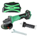 Angle Grinders | Metabo HPT G3612DVFQ6M 36V MultiVolt Brushless Lithium-Ion 4-1/2 in. Cordless Paddle Switch Angle Grinder (Tool Only) image number 0