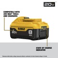 Batteries | Factory Reconditioned Dewalt DCB208R 20V MAX 8 Ah Lithium-Ion Battery image number 6