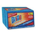 Sponges & Scrubbers | Brillo 21034 Estracell 4.5 in. x 2.75 in. No-Scratch Kitchen Sponges - Blue (8/Carton) image number 2