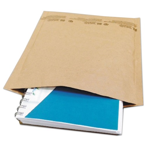Envelopes & Mailers | Universal UNV62163 8.5 in. x 12 in. Barrier Bubble Air Cell Cushion Self-Adhesive Closure #2 Natural Self-Seal Cushioned Mailer - Kraft (100/Carton) image number 0