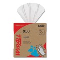 Cleaning & Janitorial Supplies | WypAll KCC 83550 X50 9-1/10 in. x 12-1/2 in. Cloth Pop-Up Box - White (176/Box 10 Boxes/Carton) image number 1