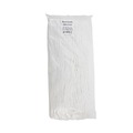 Mops | Boardwalk BWK220RCT 20 oz. Rayon Premium Cut-End Wet Mop Heads - White (12/Carton) image number 1