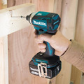 Impact Drivers | Makita XDT14T 18V LXT Cordless Lithium-Ion Brushless Quick-Shift 3-Speed Impact Driver image number 2