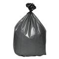 Trash Bags | Platinum Plus 1507837 39 in. x 56 in. 60-Gallon 1.55 mil. Can Liners - Gray (25/Carton) image number 1