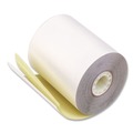  | PM Company 7685 Impact Printing 0.69 in. 3.25 in. x 80 ft. Carbonless Paper Rolls - White/Canary (60/Carton) image number 3