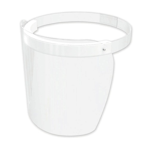 Masks | Deflecto PFMD100F 13 in. x 10 in. Disposable Face Shield - Clear (100/Carton) image number 0