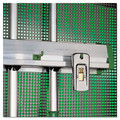 Office Furniture & Lighting | Unger HU900 36 in. W x 3.5 in. D x 3.5 in. H Hold Up Aluminum Tool Rack - Aluminum/Green image number 1