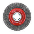 Grinding Wheels | Bosch WBX418 X-LOCK Arbor Tempered Steel Crimped 4-1/2 in. Wire Wheel image number 1