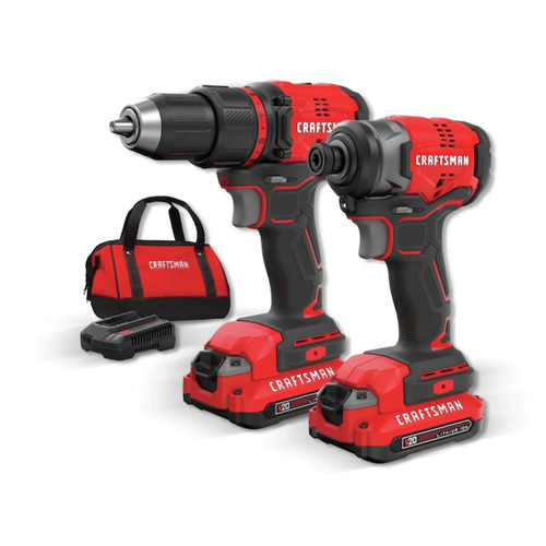 Black+decker 20V Max Lithium-Ion Cordless Electric Combo Kit (3-Tool) with (2) 2.0 Ah Batteries