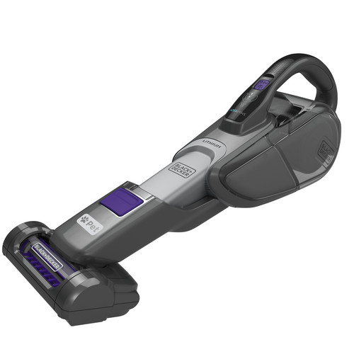 Vacuums | Black & Decker HHVJ325BMP07 DustBuster Hand Vacuum Pet with SMARTECH and Base Charger image number 0