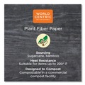 Cups and Lids | World Centric CUSU8 8 oz. NoTree Paper Hot Cups - Natural (1000/Carton) image number 5
