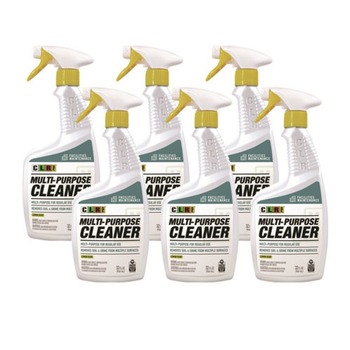 CLR PRO 32 oz. Multi-Purpose Cleaner Spray - Lemon Scent (6/Carton)