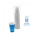Customer Appreciation Sale - Save up to $60 off | Boardwalk BWKTRANSCUP16PK 16 oz. Polypropylene Plastic Cold Cups - Translucent (50 /Pack) image number 2
