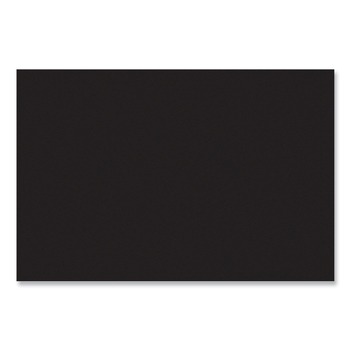 ART AND CRAFT PAPER | SunWorks 6323 58 lbs. 24 in. x 36 in. Construction Paper - Black (50/Pack)