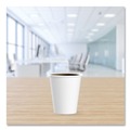 Cups and Lids | SOLO 376W-2050 6 oz. Single-Sided Poly Paper Hot Cups - White (1000/Carton) image number 5