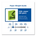 Cleaning & Janitorial Supplies | PrintWorks Professional 00103 8.5 in. x 11 in. 24 lbs. Text Weight Color Paper - Emerald Green (1-Ream) image number 1