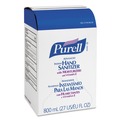 Hand Sanitizers | PURELL 9657-12 800 mL Advanced Gel Hand Sanitizer Bag-in-Box Refill - Unscented (12/Carton) image number 1