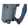 Bulk Savings Pricing 2 | Rubbermaid Commercial 2179403 BRUTE 32 gal Plastic Vented Wheeled Container - Gray image number 4