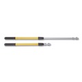 Mops | Rubbermaid Commercial HYGEN FGQ75500YL00 48 in. - 72 in. HYGEN Quick-Connect Extension Handle - Yellow/Black image number 2