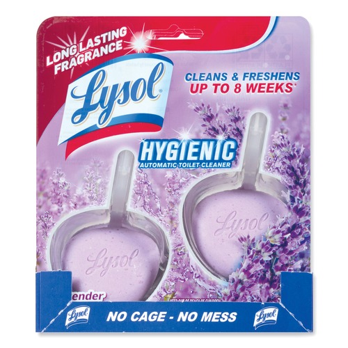 Cleaning & Janitorial Supplies | LYSOL Brand 19200-83722 Hygienic Automatic Toilet Bowl Cleaner - Cotton Lilac (2/Pack) image number 0