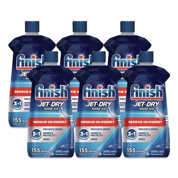 FINISH 16 oz. Bottle Jet-Dry Rinse Agent (6/Carton)