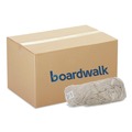 Mops | Boardwalk BWK432C 32 oz. Pro Loop Web/Tailband Premium Standard Mop Head - White (12/Carton) image number 0