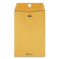 Office Jansan | Quality Park QUA37863 Clasp Envelope, #63, Square Flap, Clasp/gummed Closure, 6.5 X 9.5, Brown Kraft, 100/box image number 1