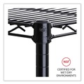 Office Jansan | Alera ALESW584818BL Industrial Wire Shelving 48 in. x 18 in. Extra Wire Shelves - Black (2-Piece/Carton) image number 4