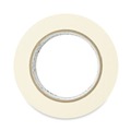 | Universal UNV51301CT 3 in. Core 24mm x 54.8m General-Purpose Masking Tape - Beige (36-Piece/Carton) image number 0
