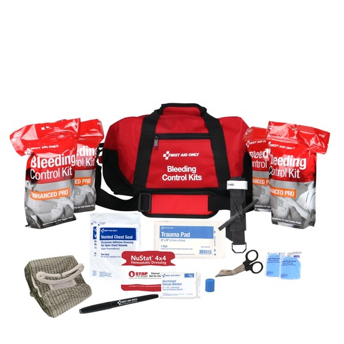 First Aid | First Aid Only 91346 60-Piece Bleeding Control Multiple Victim Bag image number 0