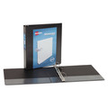 Office Jansan | Avery 19650 11 in. x 8.5 in. 3 Rings 1.5 in. Capacity Showcase Economy View Binders with Slant Rings - Black image number 1