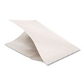 Office Jansan | Bagcraft 300421 7 in. x 6.75 in. Dubl Open Single-Serve Bags - White (8000/Carton) image number 1