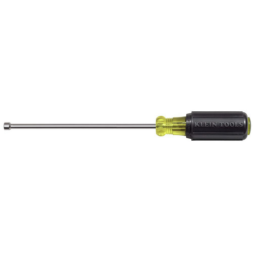 Nut Drivers | Klein Tools 646-3/16M 6 in. Shaft 3/16 in. Magnetic Nut Driver image number 0