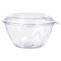 Bowls and Plates | Dart CTR32BD 7 in. x 3.4 in. 32 oz. Tamper-Resistant Plastic Bowls with Dome Lid - Clear (150/Carton) image number 0