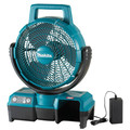 Jobsite Fans | Makita CF001GZ 40V max XGT Lithium-Ion 9-1/4 in. Cordless Fan (Tool Only) image number 1