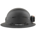 Hard Hats | Klein Tools 60346 Premium KARBN Pattern Class E, Non-Vented, Full Brim Hard Hat with Rechargeable Lamp image number 8