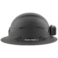 Hard Hats | Klein Tools 60346 Class E Non-Vented Full Brim Hard Hat with Rechargeable Lamp - KARBN Pattern image number 8
