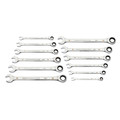 Ratcheting Wrenches | GearWrench 86927 12-Piece 90-Tooth 12 Point Metric Combination Ratcheting Wrench Set image number 1