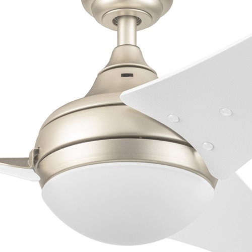 Ceiling Fans | Prominence Home 51870-45 52 in. Remote Control Contemporary Indoor LED Ceiling Fan with Light - Soft Gold image number 0