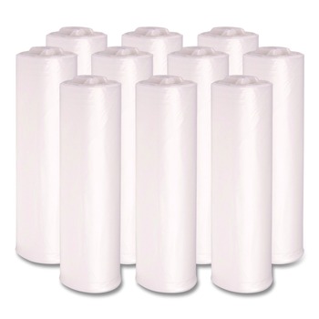 Boardwalk V8046MNKR04 40 in. x 46 in. 45 gal. 11 mic High-Density Can Liners - Natural (250/Carton)