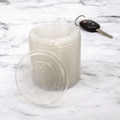 Food Trays, Containers, and Lids | Dart PL4N 3.25 - 9 oz. Portion/Souffle Cup Lids - Clear (2500/Carton) image number 4