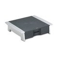 Office Furniture Accessories | Fellowes Mfg Co. 8032601 21.25 in. x 18.06 in. x 5.25 in. Office Suites Printer/Machine Stand - Black/Silver image number 0