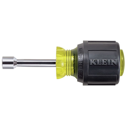 Nut Drivers | Klein Tools 610-1/4M 1/4 in. Hollow Magnetic Nut Driver with 1-1/2 in. Shaft image number 0