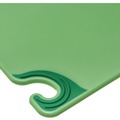 Food Service | San Jamar CBG182412GN 24 in. x 18 in. x 0.5 in. Saf-T-Grip Cutting Board - Green image number 2