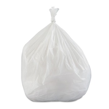 Inteplast Group WSL3036XHW-2 30 gal .7 mil 30 in. x 36 in. Low Density Can Liner - White (25/RL 8 RL/CT)