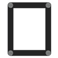 Bulk Savings Pricing 1 | Deflecto 899102 8.5 x 11 Insert Superior Image Window Display - Clear/Black image number 0
