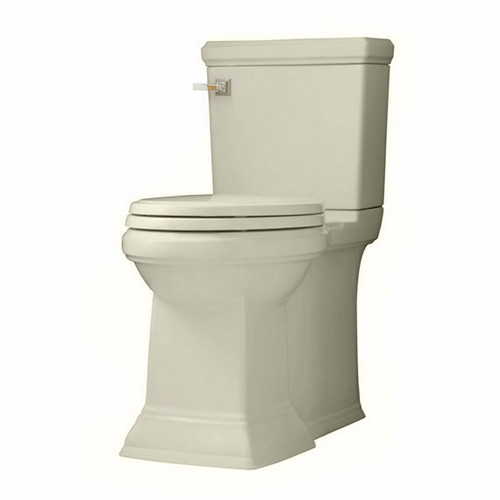 Fixtures | American Standard 2817.128.222 FloWise Elongated 1-Piece Floor Mount Toilet (Linen) image number 0