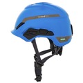 Hard Hats | MSA 10194793 V-Gard H1 Fas-Trac III Pivot Novent ANSI EN397 Safety Helmet -  Blue image number 1