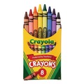 Bulk Savings Pricing 2 | Crayola 523008 Classic Color Crayons (8/Box) image number 1